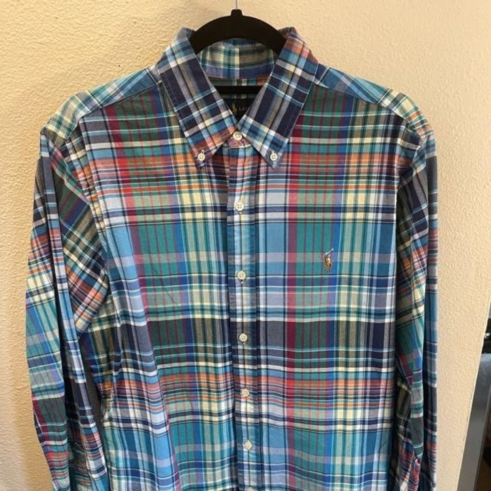Polo Ralph Lauren Multicolor Plaid Dress Shirt